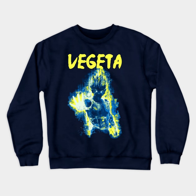 Vegeta - Dragonball Z Crewneck Sweatshirt by Joker & Angel